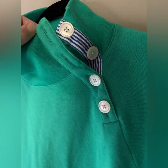 J. Crew Vibrant Green Crew Neck Sweater - Picture 4 of 7